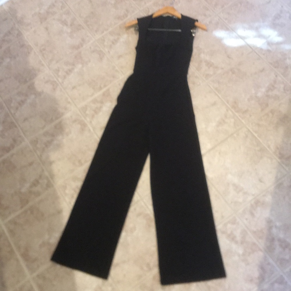 Lulus women’s black jumpsuit